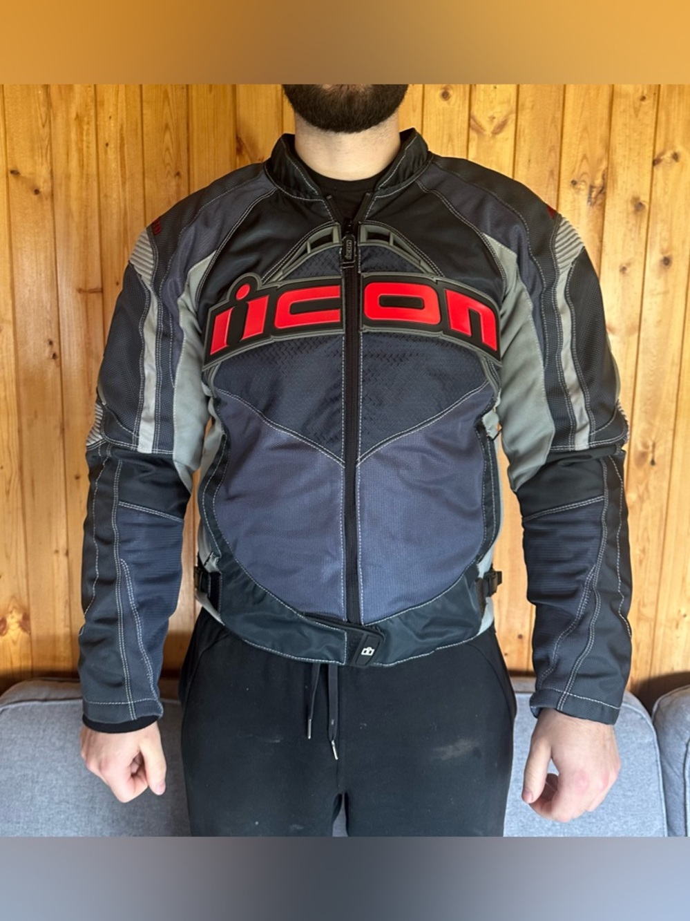 ICON Contra Performance Series Motorcycle Jacket - Picture 5 of 6